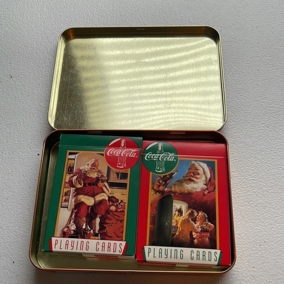 Coca-Cola Vintage Santa Claus Playing Cards - Picture 6 of 7